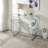 Arlea 42'' Glass Top Console Table