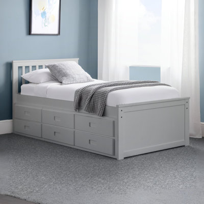 Candor UK Single - DE 90 X 190 Cm Storage Bed