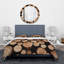 Rustic Polyester Abstract Duvet Cover-35228259
