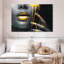Impression sur toile Grunge Gold-1899535812