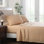 Draps de luxe  Hotel - 4 pièces - extra doux - draps en microfibre brossée de 14 po de profondeur et infroissables pour lit simple / double / grand / très grand