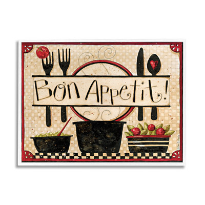 AC-564, "bon appetit", ensemble de cuisine rétro et charme par Dan DiPaolo-impression