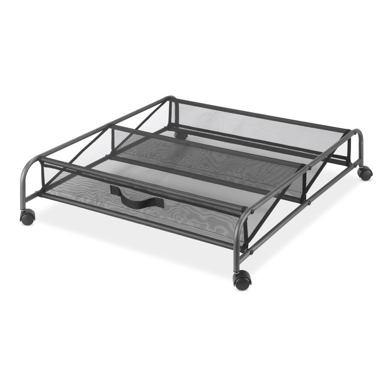 6.5'' H x 27.375'' W Utility Cart with Wheels