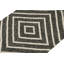 Hand Knotted Wool Area Rug in Gray
