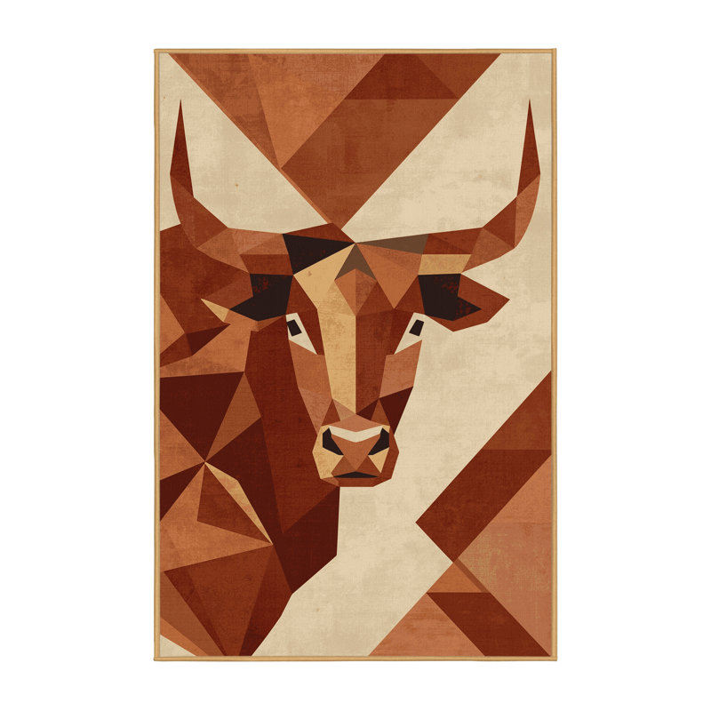 Tapis brun clair à motif géométrique moelleux Soft Clements, 2 x 5