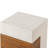 Canham Rectangle Concrete Outdoor Side Table