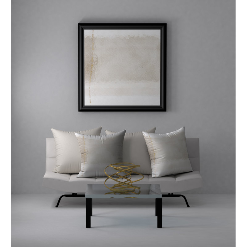 Abstract Reversible Throw Pillow, 20"x20"