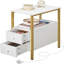 30cm W Metal Bedside Table