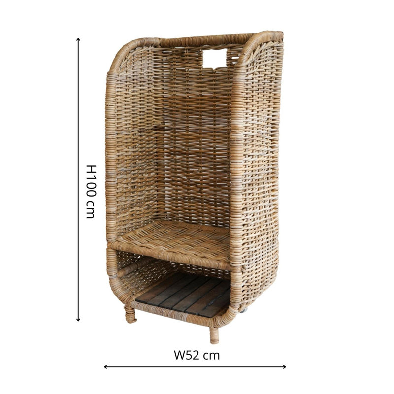 52cm W Log Rack