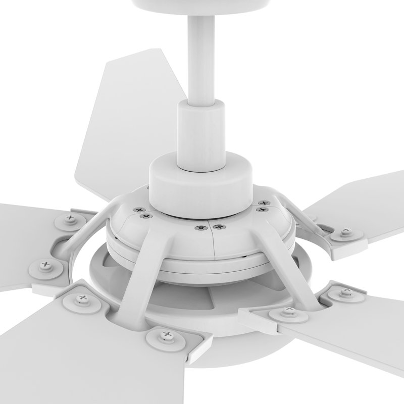 Ventilateur de plafond intelligent 52 po avec télécommande, ensemble d'éclairage inclus, fonctionne avec l'assistant Google et Amazon Alexa, raccourci Siri.