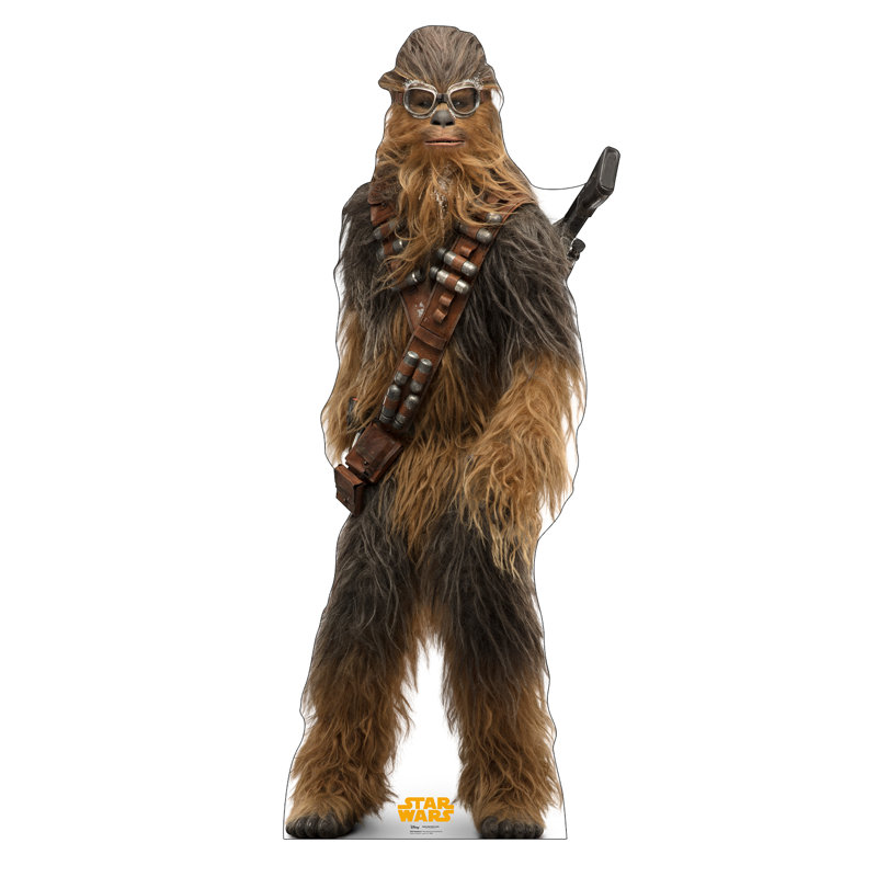 Chewbacca 87'' Brown and Black Cardboard Standup