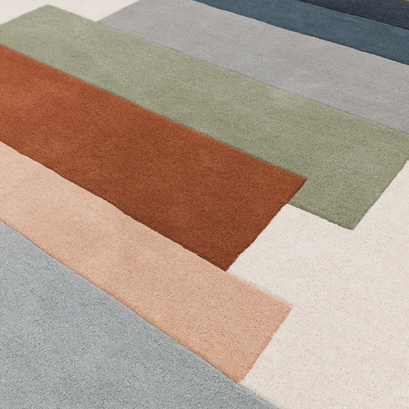  Gina Geometric Pastel Area Rug, Rectangle  160 x 230 cm