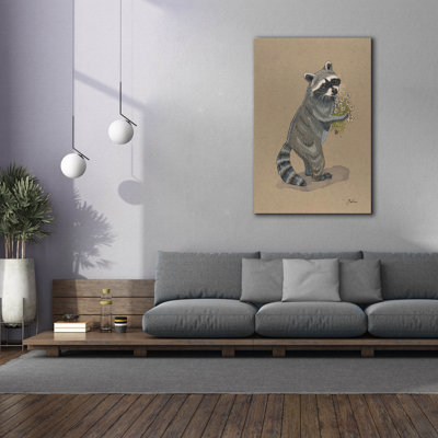  «Daisy Coon» par Bebe Keith, art mural sur toile, 40 po x 60 po