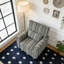 Chaise d'appoint moderne avec accoudoirs, fauteuil rembourré confortable-122108185