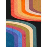 Rainbows 2 Print by Angel Estevez