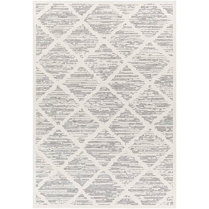 Emert Indoor / Outdoor Rug, Rectangle 6'7" x 9'