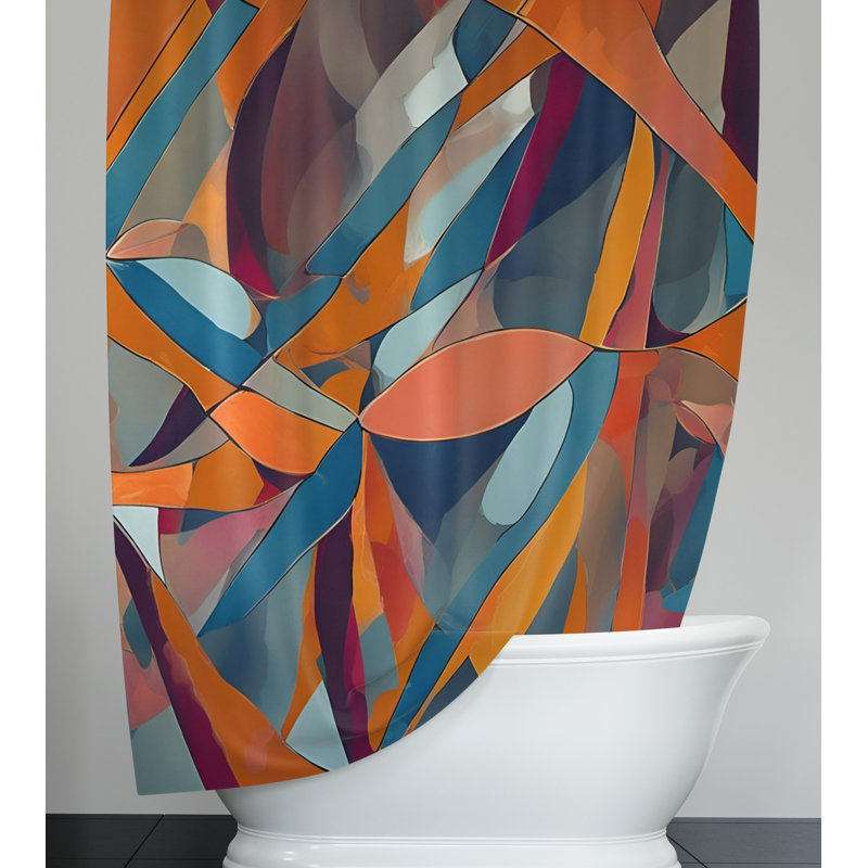 Rideau de douche, H 72 po x l 70 po