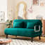 Lit en velours antique à structure métallique pour chaise durable-113463123-113463149