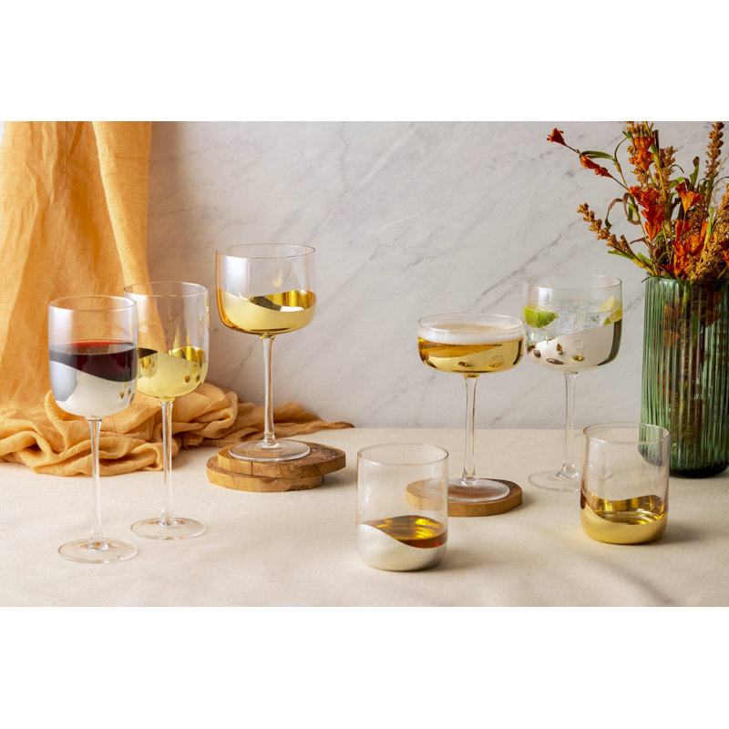 Vague 8,5 oz Ensemble coupe champagne, Or