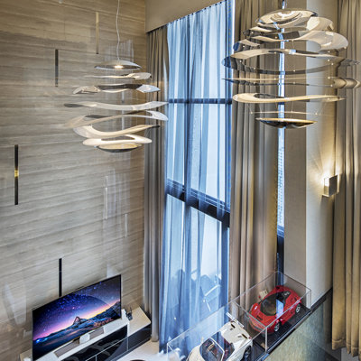 Buckle 1 - Light LED Chandelier