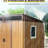 6 X 5Ft Metal Storage For Lawn With Ventilation Design - Fresh Air 6Ft Shed Patio To Elements-125768946
