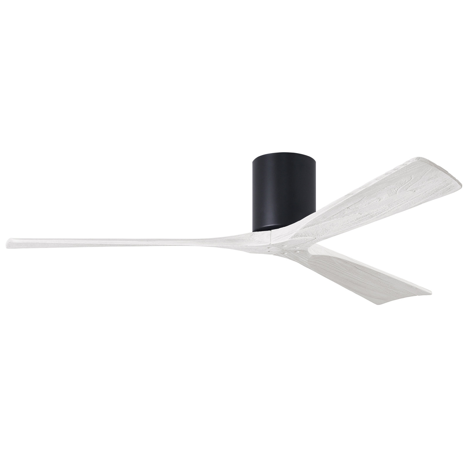 Olivier 3 Blade Ceiling Fan, Matte Black, Matte White, 60"