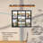 Picture Frame Collage For Wall Decor, Multiple Photo Collage Frames With Tempered Glass, 7 Opening For Picture Frames.(Rustic Black)-498838534
