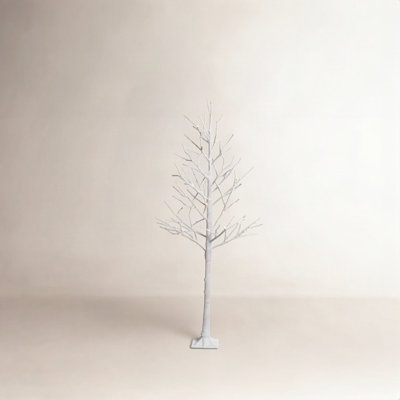 White Pre-Lit Christmas Tree