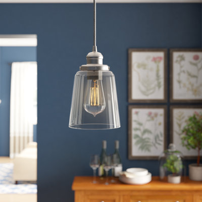Luminaire suspendu 1 lumière à une cloche