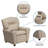 Contemporary Kids Recliner with Cup Holder-56801136