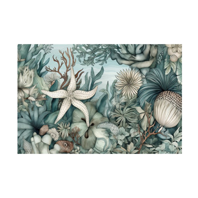 Sasha Deep Blue Sea XI Canvas Art