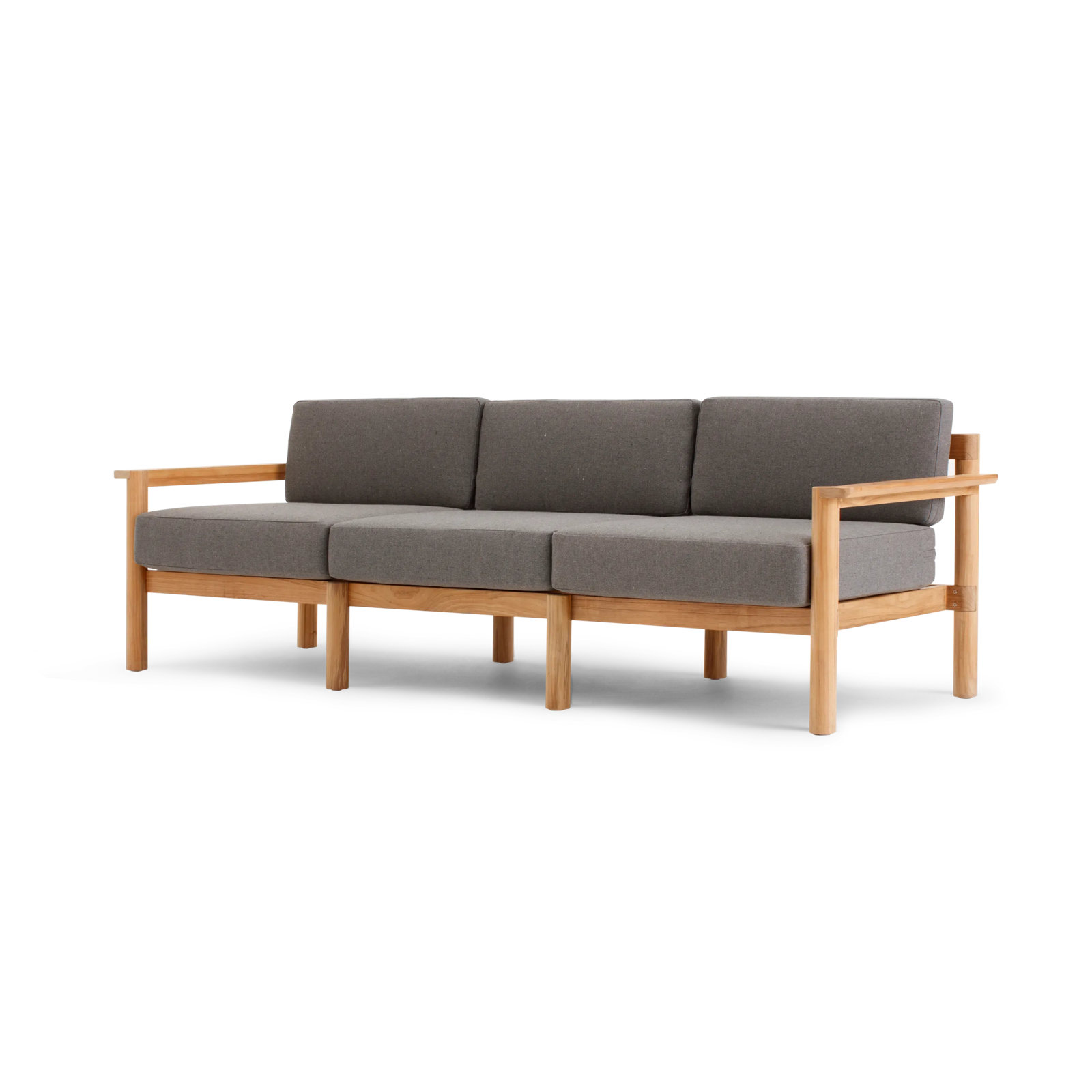 Haven 90" Sunbrella® Patio Sofa, Sunbrella Greystone