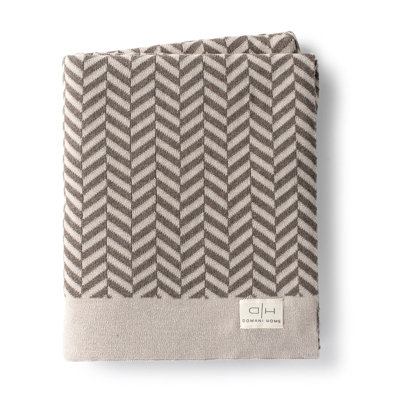 Zima Herringbone Accent Throw