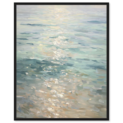 Impression sur toile Sea Sunset Coastal Decor par Art Remedy