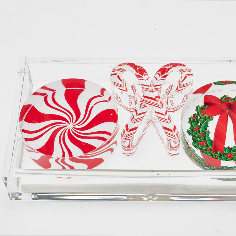 Acrylic Flat Napkin Holder