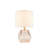 Bella Geometric Glass Table Lamp
