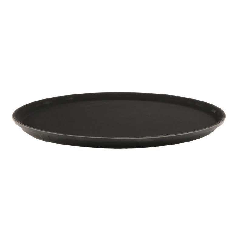 NS-1600-BK – 16" Round Tray, Non Skid
