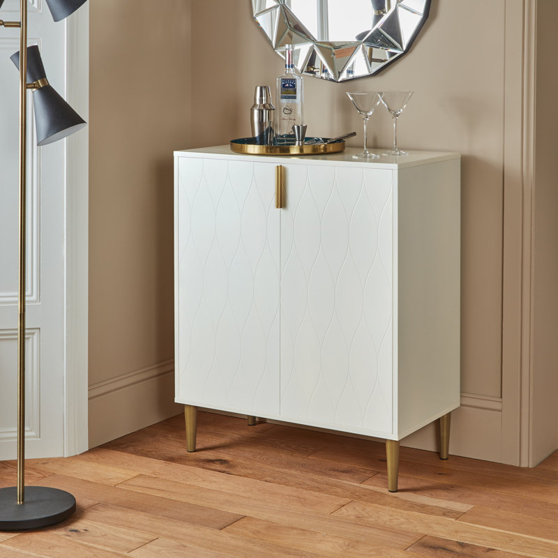 Adams Sideboard, White, 75cm