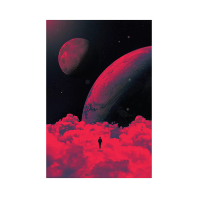 Red Dream II by Nicebleed - Print on Canvas
