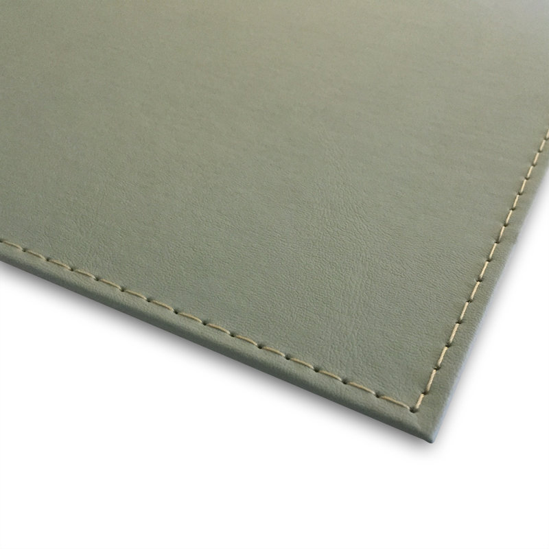 Classic Mod Vinyl Rectangle Placemat, Green