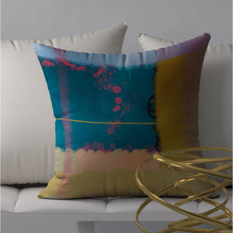  Housse et insert de coussin carré simple incomparable, 20 po X 20 po