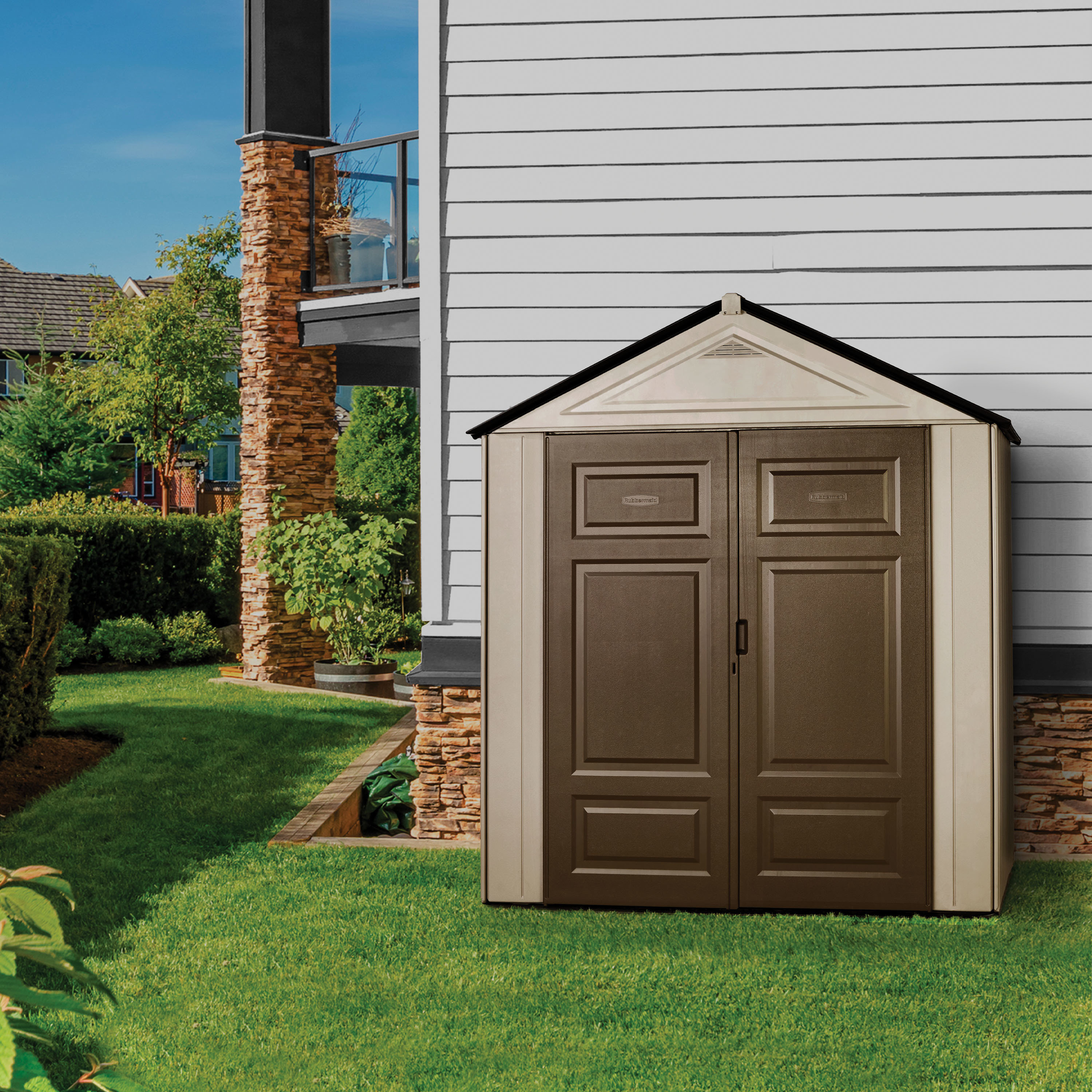 Rubbermaid Big Max Junior 3 ft. 5 in. x 7 ft. Storage Shed Wayfair Canada