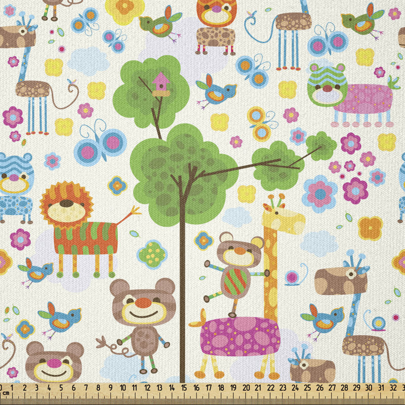 Tissu Ambesonne par The Yard, l 36" x L 72"