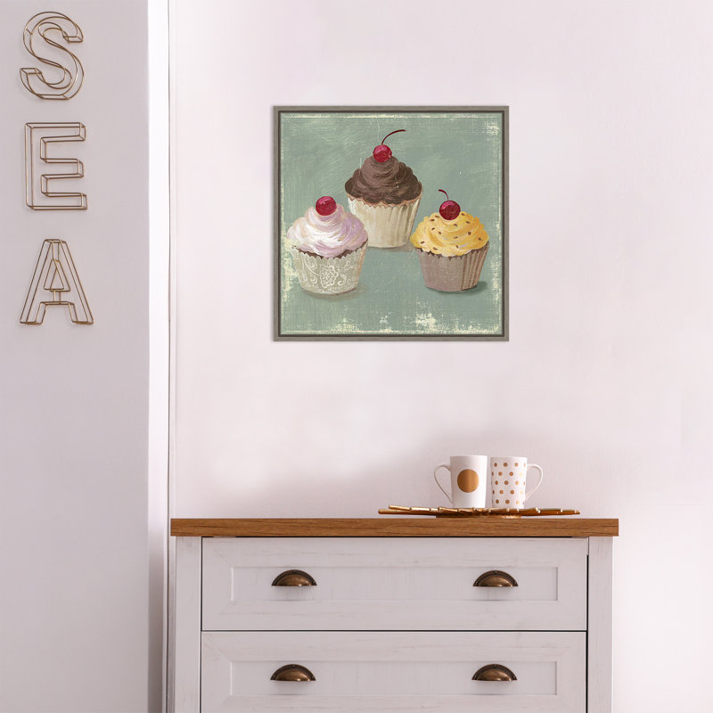 Art sur toile petits gâteaux Esperanza, Gris