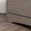Commode 4 tiroirs, finition brune
