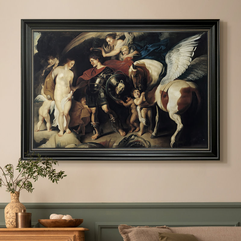 Persée et Andromède, v. 1620 - Peter Paul Rubens - Toile encadrée sur mesure, 16 po x 22 po, Toile avec cadre
