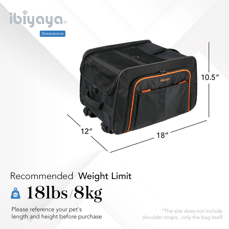 JetPaw Expandable Cabin Pet Carrier