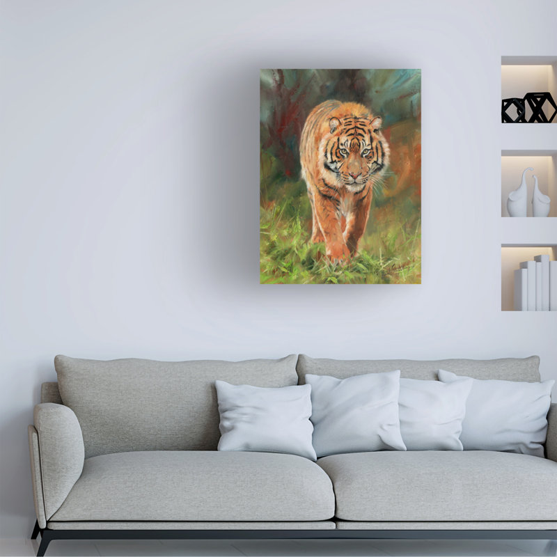 Œuvre sur toile ,ologia, H 14 po x l 19 po