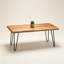 Table basse en bois d'acacia Live Edge
