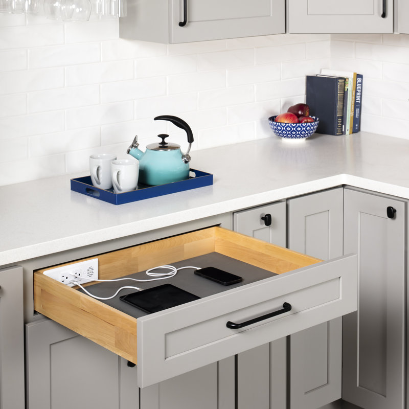 Powered Drawer, 4.63" H x 15" W x 22.75" D